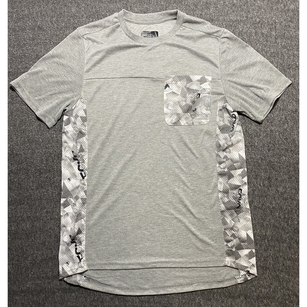 Ecko Shirt Adult Men's Size M Function Logo Gray Shirt Short Sleeve